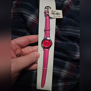 Vintage NWT Pink Hilton Watch